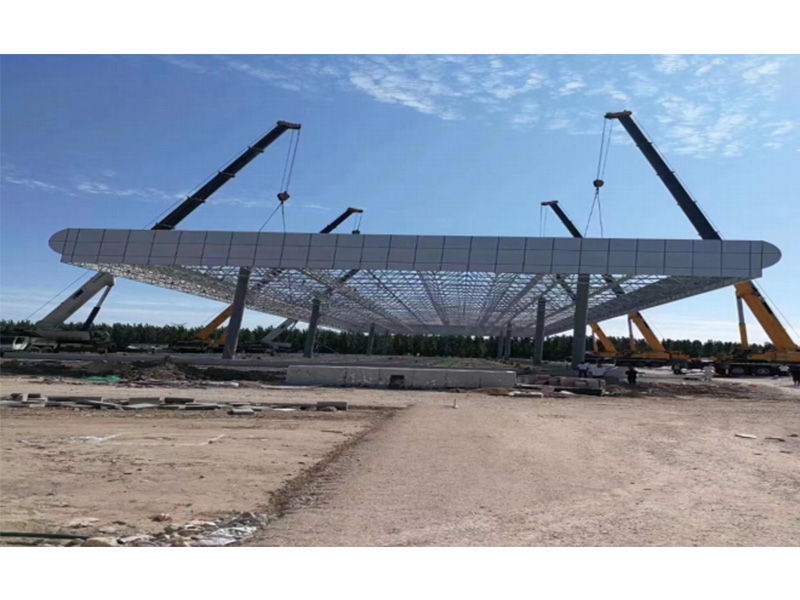  鄲城西、鄲城南收費(fèi)站 網(wǎng)架項(xiàng)目